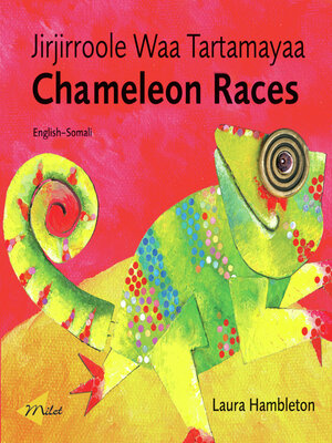 cover image of Chameleon Races (English–Somali)